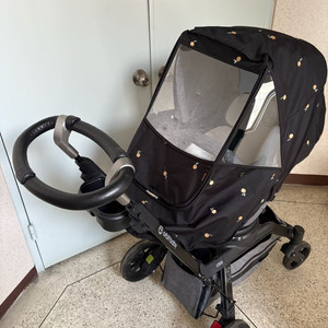 오르빗G5 유모차 + 방풍커버 + 페니어바구니 판매 이미지