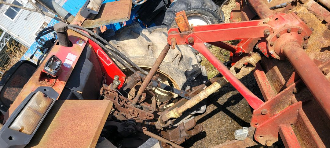 국제 43마력 트랙터 트렉트 트랙타 트렉터 트랙트 로더 본기 로터리 일발시동 엔진상태좋음 이미지