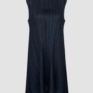 이세이미야케 플리츠플리즈 탑 멜로우 플리츠 튜닉 탑 블루 블랙 5사이즈 이미지