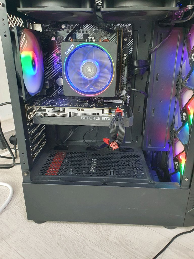 보증남아있는라이제5600G 컴퓨터32인지모니터싸게드려요 이미지