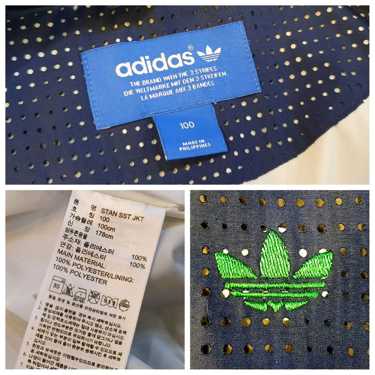 (새상품)100.아디다스 펀칭 스텐점퍼 이미지