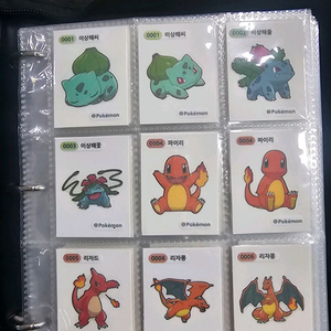 포켓몬띠부씰 시즌2 개봉전종세트(앨범포함) 이미지