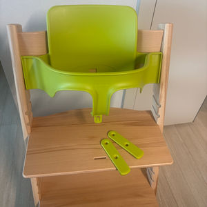 하이체어 베이비세트 그린 이미지