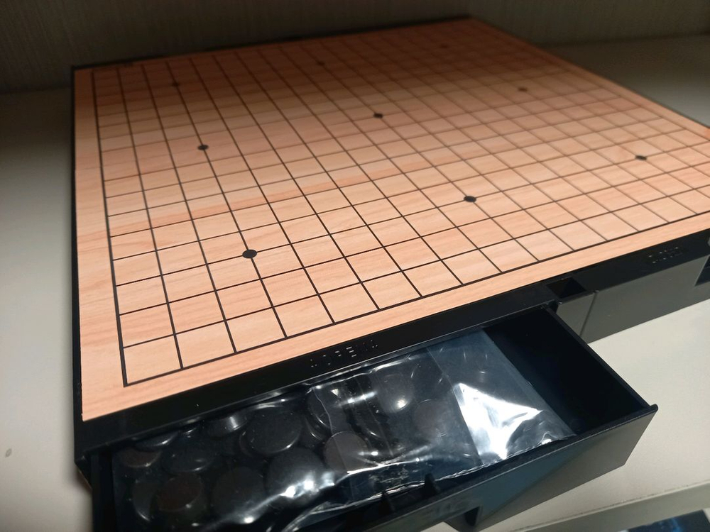 명인랜드 중형 양면 바둑 장기 자석 보드게임 이미지