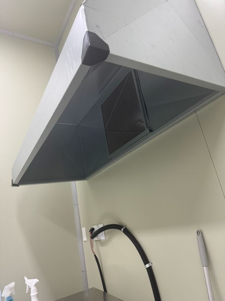 업소용 함석 후드 닥트 덕트 주방 환풍구 이미지