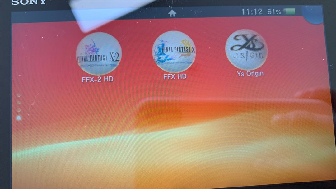 소니 PS Vita 2세대 128GB 비타 2005 비타 2세대 오렌지 팝니다. 이미지