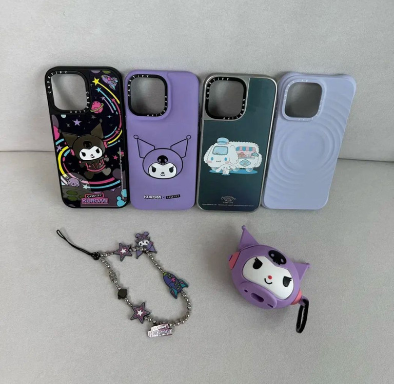 아이폰 16프로맥스 케이스티파이 쿠로미 시나모롤 16프로맥스 맥세이프 이미지