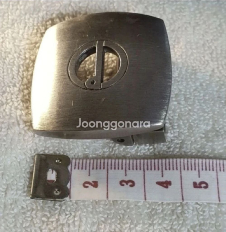 영국 정품 던힐 DUNHILL 벨트 버클 이미지