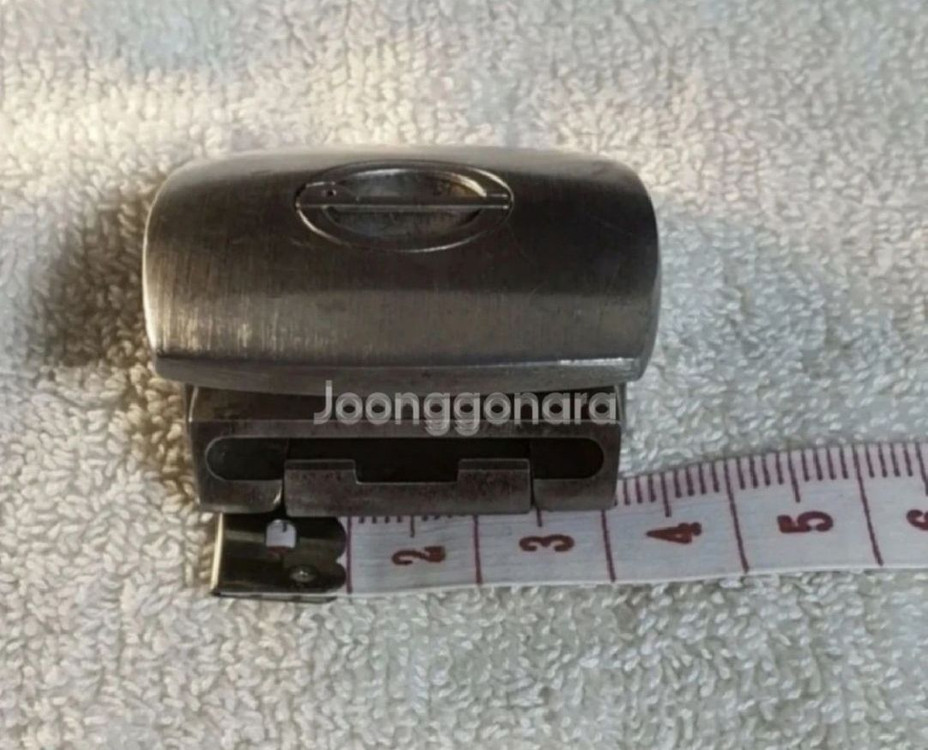 영국 정품 던힐 DUNHILL 벨트 버클 이미지