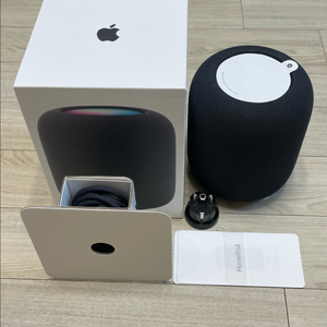 정품 ) 애플 홈팟 2세대 미드나이트 이미지