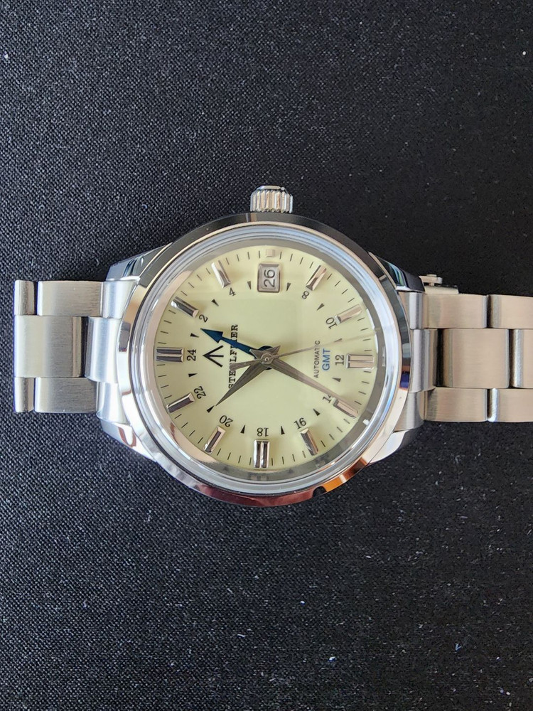 마이크로 브랜드 / 스틸플라이어 GMT 오토매틱 시계 이미지