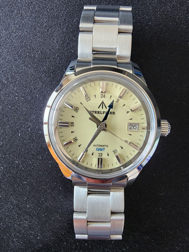 마이크로 브랜드 / 스틸플라이어 GMT 오토매틱 시계 이미지