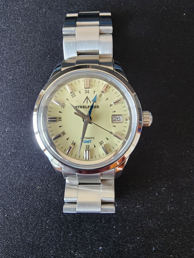 마이크로 브랜드 / 스틸플라이어 GMT 오토매틱 시계 이미지