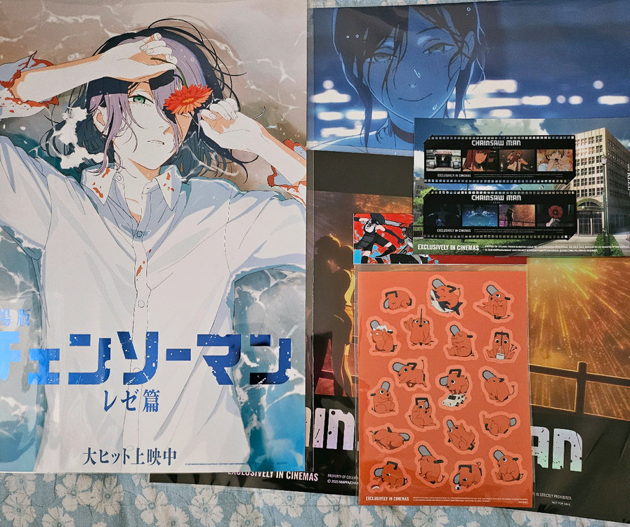 체인소맨 굿즈 & 특전 팝니다. 이미지