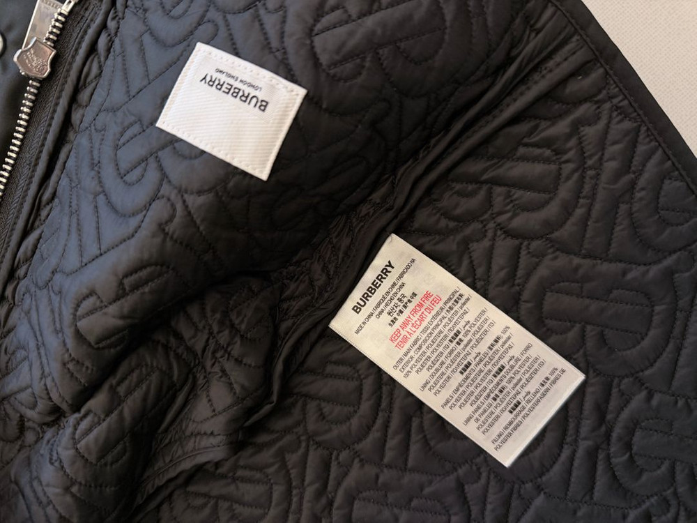 버버리 모노그램 퀼팅 자켓 3y 이미지