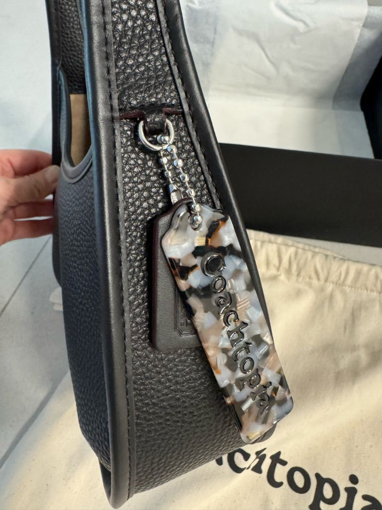 코치 에르고백 코치터피아 가죽 숄더백 이미지