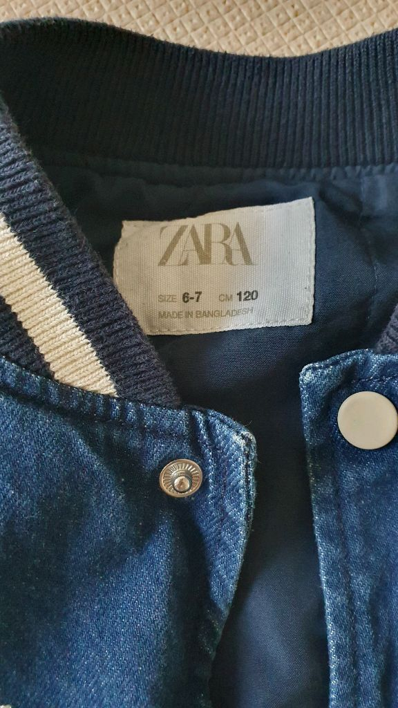 자라 데님 야구 점퍼 120 이미지