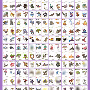 포켓몬시즌4띠부씰 판매2-2천~1만원 이미지