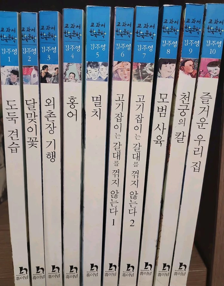 휴이넘 교과서한국문학44권 이미지