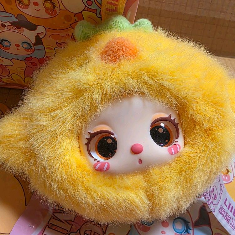 베이비쓰리 릴라의 정원 키링 오리 병아리 인형 새상품. 이미지