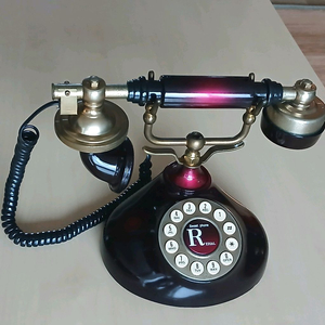 빈티지 레트로 전화기 이미지