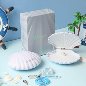 [디즈니/모아나] 모아나 조개 케이스 & 키링 굿즈 (미사용) 이미지