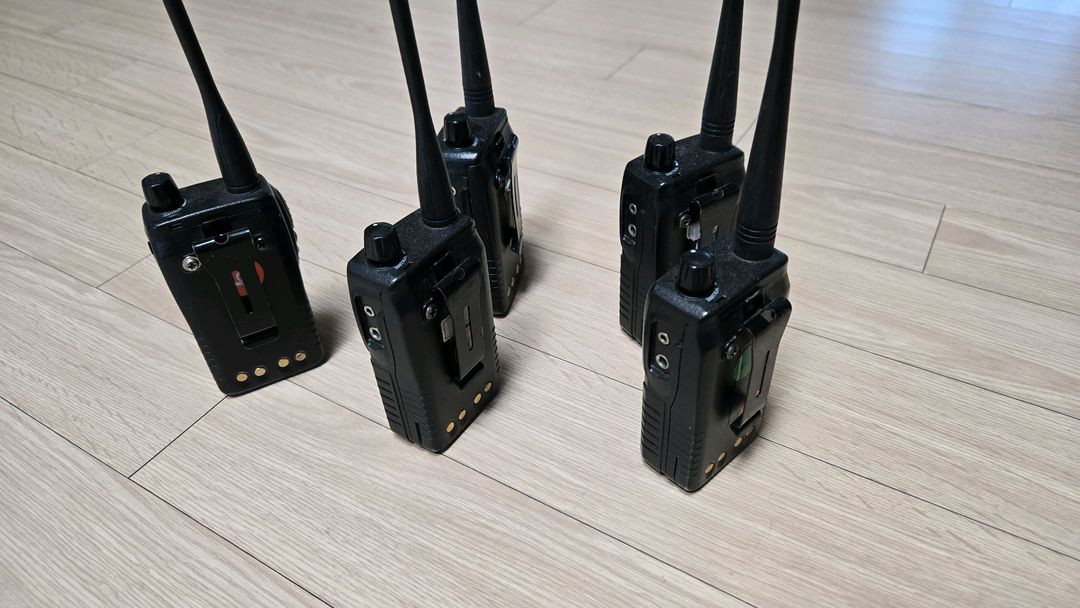 무전기 5대 DASOLTECH DL-76L 이미지