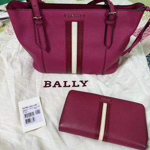 발리 수프라 사피아노레더 토트백. 지갑 저렴하게 세트판매 이미지