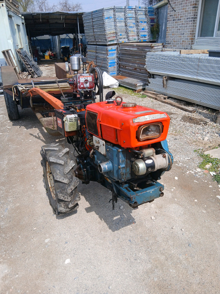 대동경운기 키시동 직사식 분무기 추레라 이미지