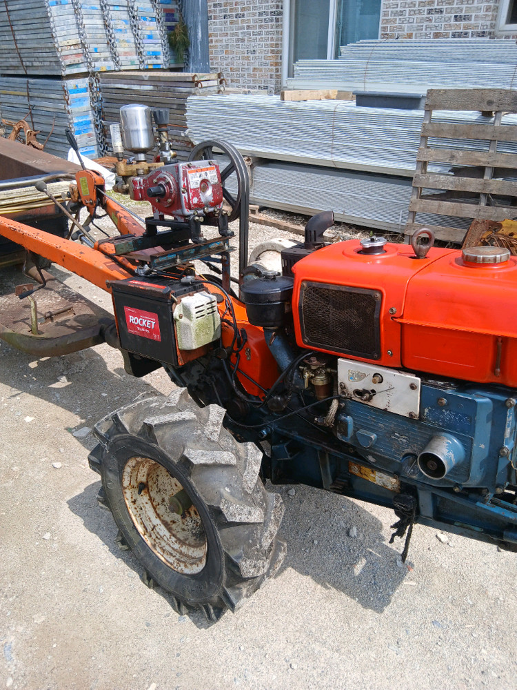 대동경운기 키시동 직사식 분무기 추레라 이미지