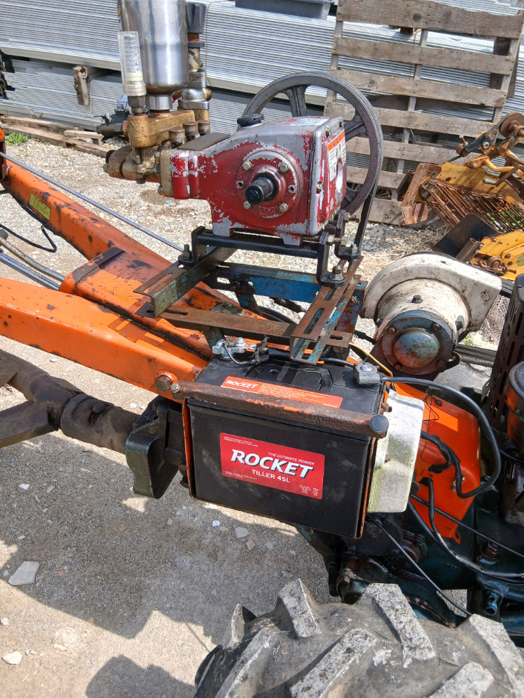 대동경운기 키시동 직사식 분무기 추레라 이미지