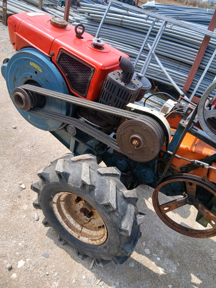 대동경운기 키시동 직사식 분무기 추레라 이미지