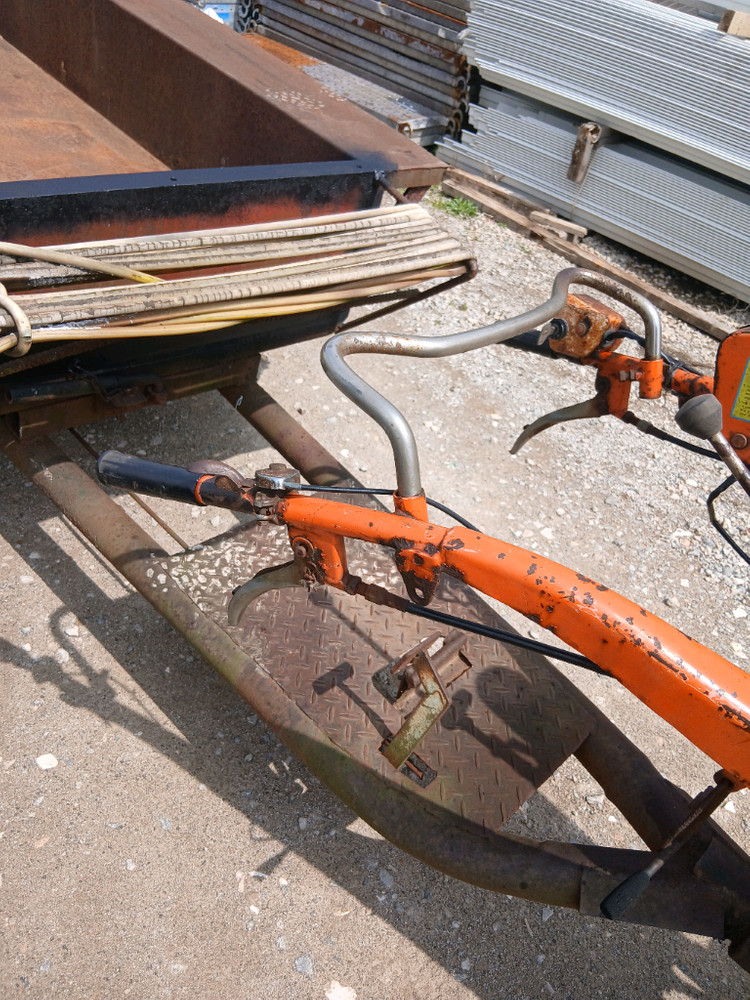 대동경운기 키시동 직사식 분무기 추레라 이미지