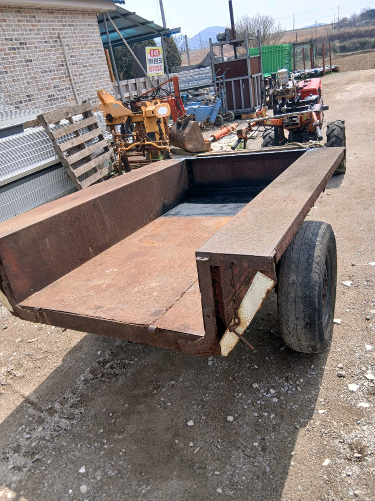 대동경운기 키시동 직사식 분무기 추레라 이미지