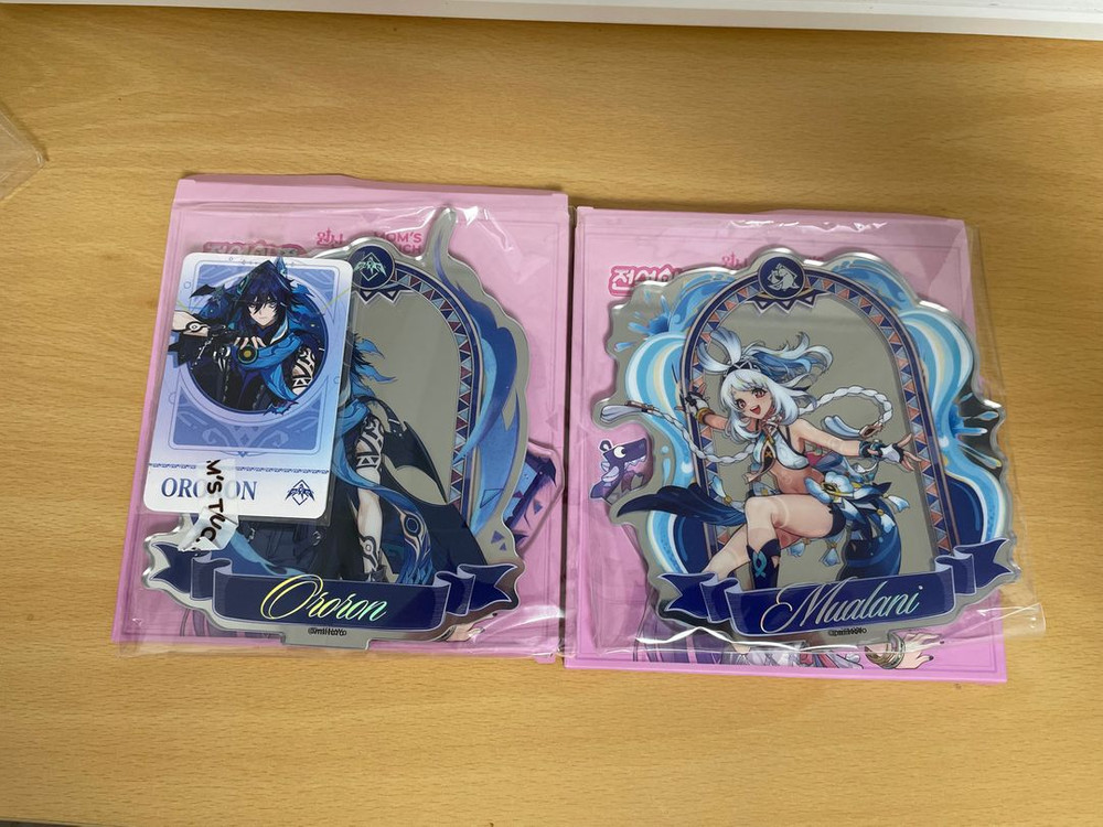 원신) 맘스터치 교환 / 올로룬,말라니 아크릴+키링으로 시틀라리 키링 구합니다 이미지