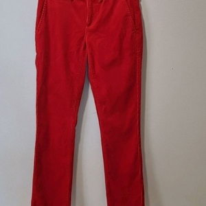 랄프로렌 레드 코듀로이 팬츠 국내정품 이미지