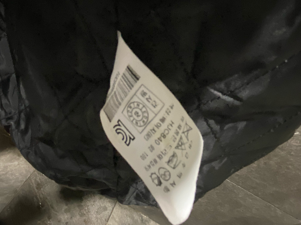 남성 미착용 새제품 카멜 누빔 코트 100 사이즈 자켓 이미지