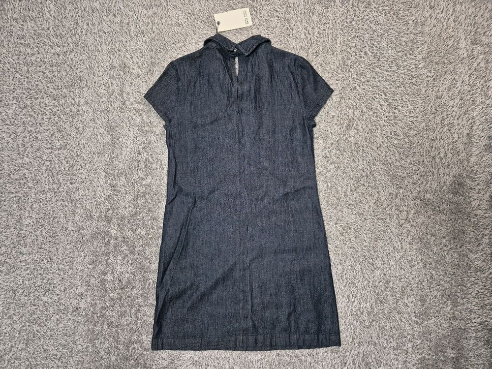 [새상품]자라 ZARA 데님 반팔 미니 원피스 S 이미지