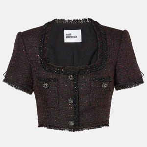 [새상품] 셀프포트레이트 탑 ( 산드로 마쥬 이자벨마랑 시에 자라 비비안웨스트우드 로저비비에 마놀로블라닉 이미지