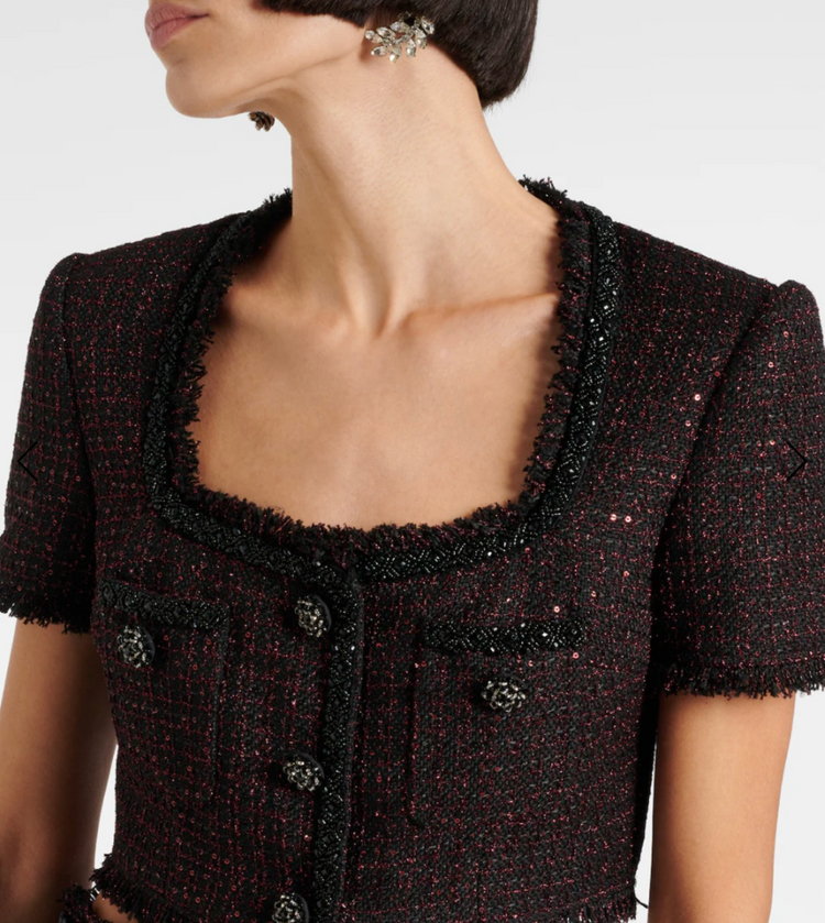 [새상품] 셀프포트레이트 탑 ( 산드로 마쥬 이자벨마랑 시에 자라 비비안웨스트우드 로저비비에 마놀로블라닉 이미지