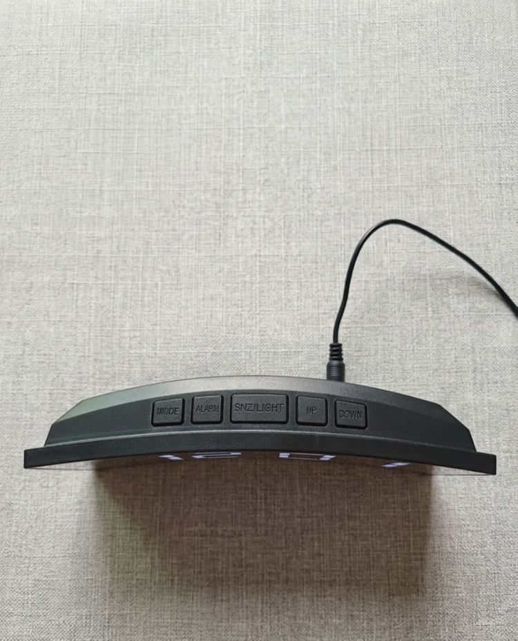 [택배비포함] 미러 LED 탁상 시계 이미지