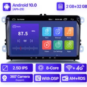 안드로이드 올인원 카오디오 내비 이미지