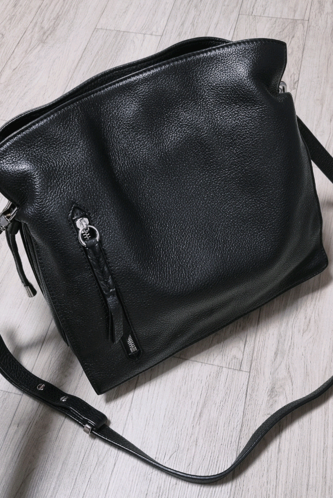 오야니 가죽 버킷백 크로스백 이미지