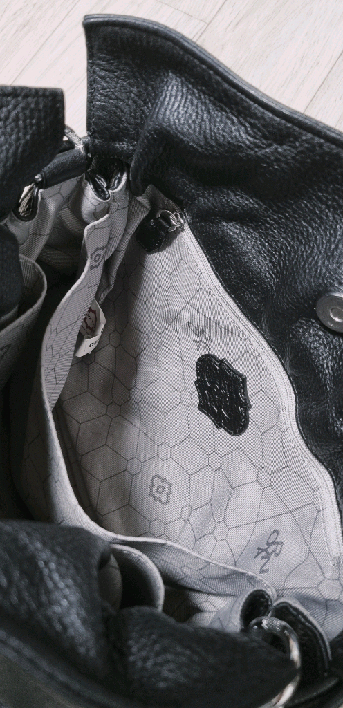 오야니 가죽 버킷백 크로스백 이미지