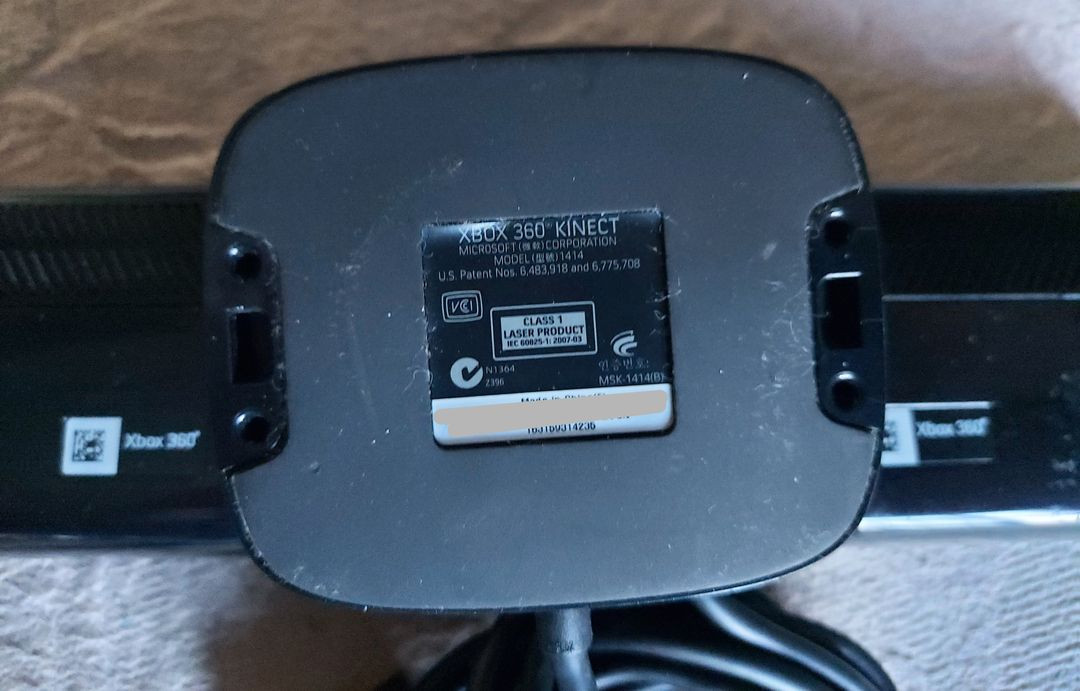 XBOX Kinect 키넥트센서 (XBOX 360 KINECT 1414) 이미지