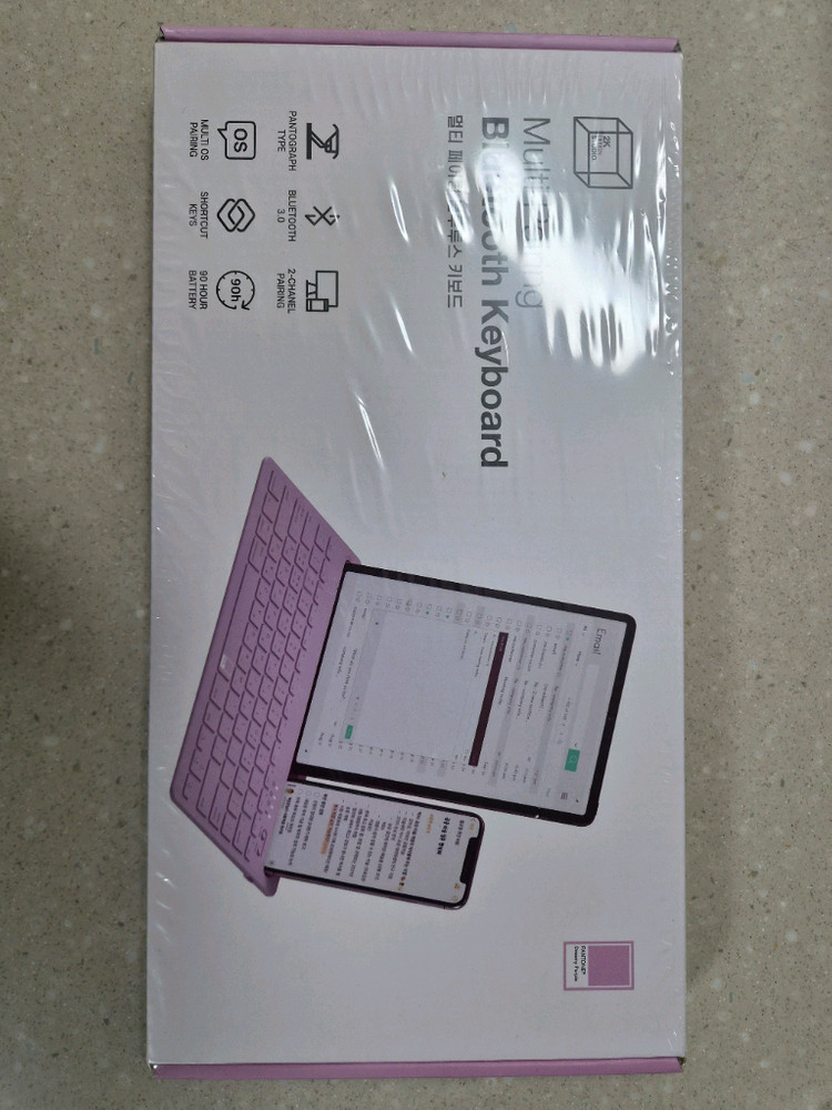 미개봉새상품] 2K Studio 팬톤 무선 키보드 마우스 쿠션 세트 이미지