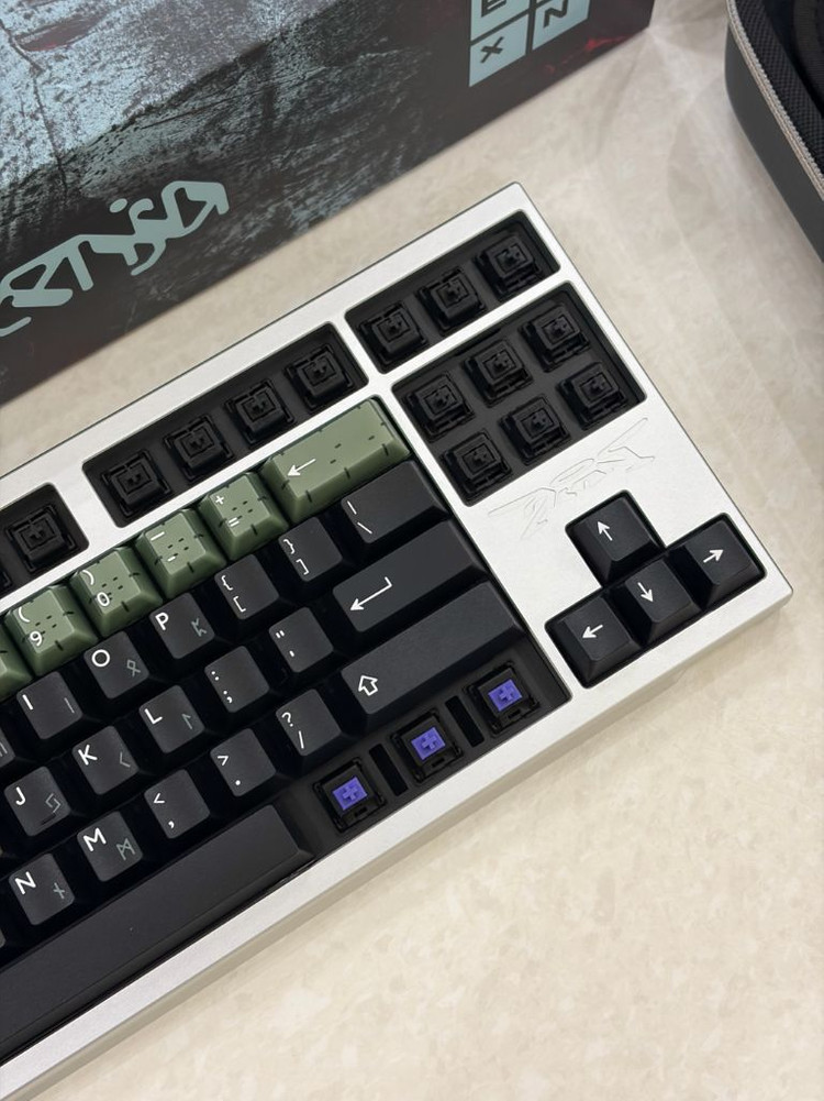 바이온렌자 bias de 실버 wk 커스텀키보드 택포 이미지