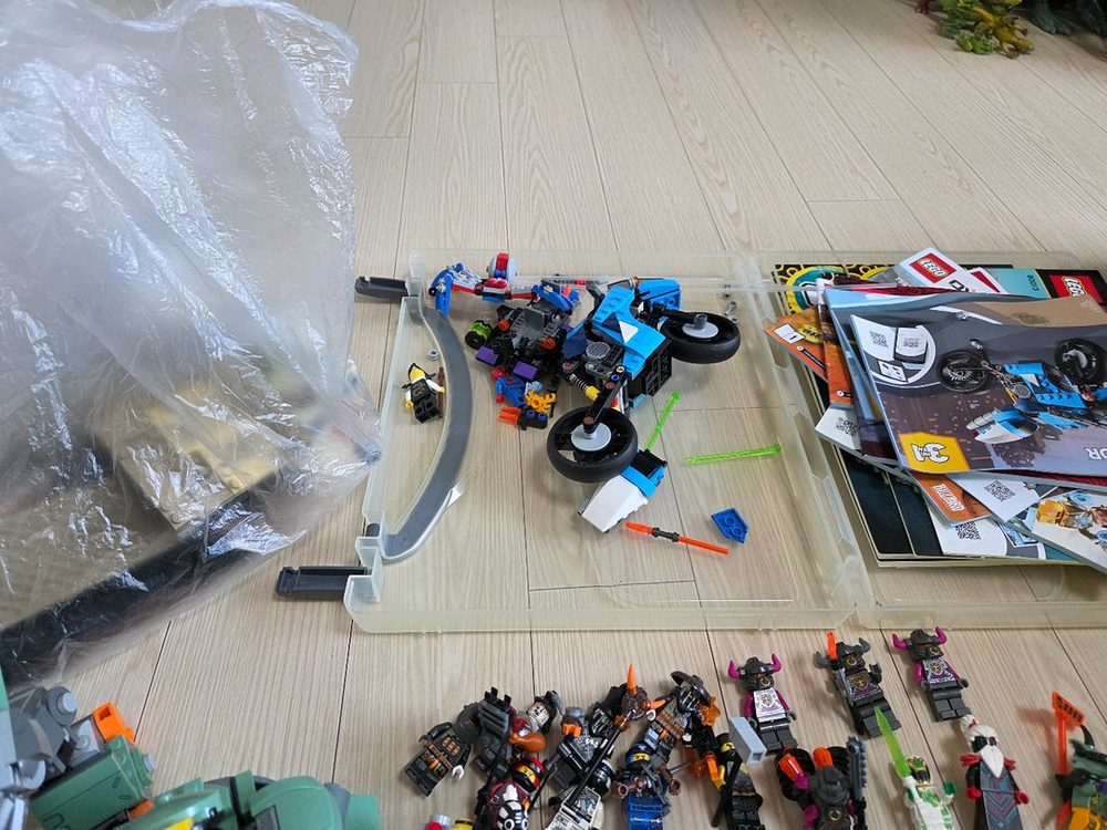 레고 쥬라기 시티 자동차 닌자고 스타워즈 등 벌크 미피 일괄 이미지