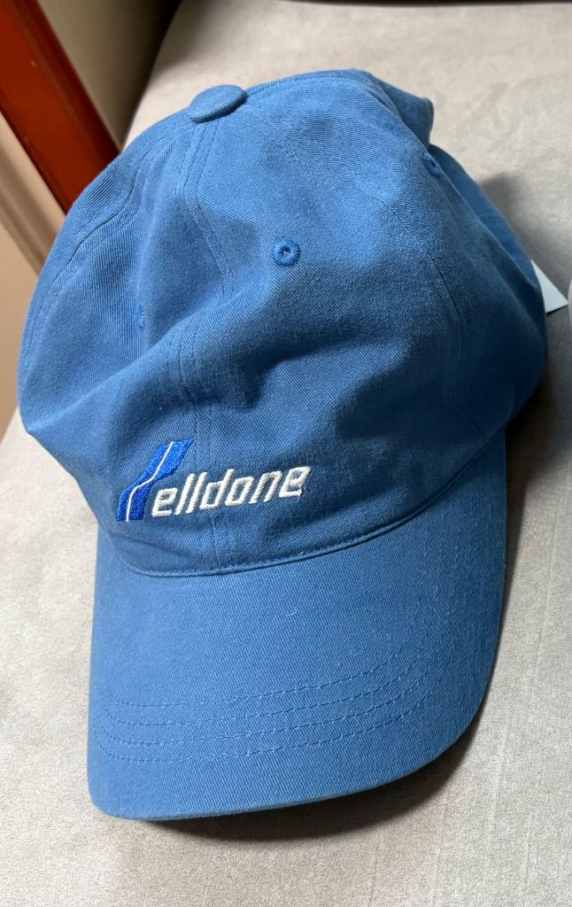 we11done 웰던 볼캡 블루 / os 이미지