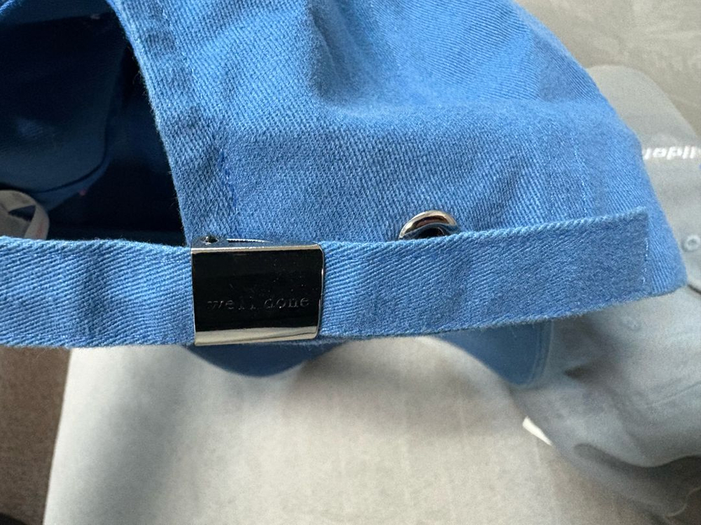 we11done 웰던 볼캡 블루 / os 이미지